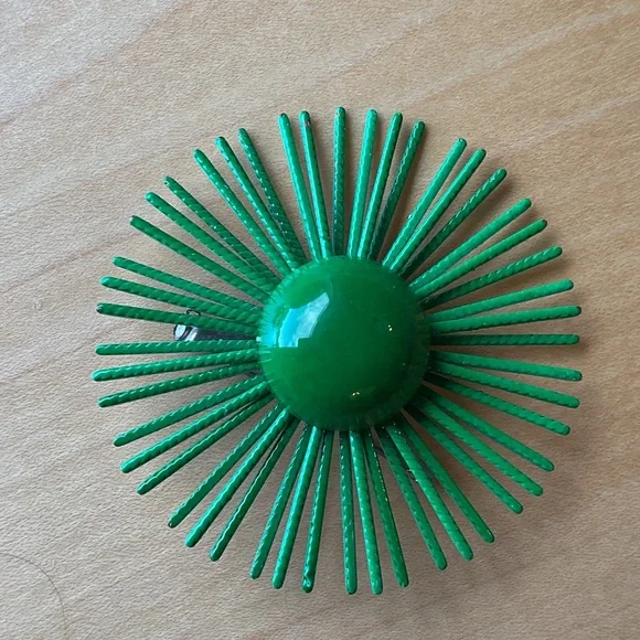 Colorful Vintage Flower Brooch Set - Picture 4 of 8